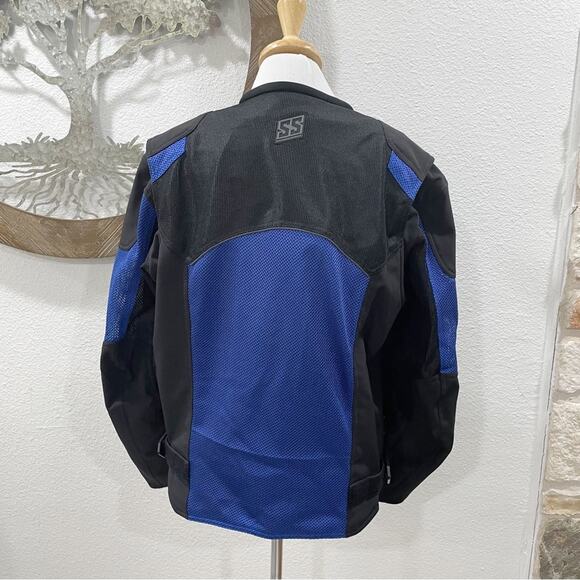 Speed and Strength Motorcycle Racing Jacket Vault Armor Compatible Black Large - Picture 4 of 10